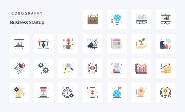 25 İş Başlangıcı Düz Renk Paketi