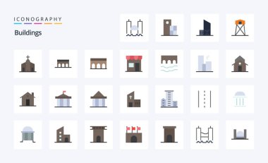 25 Binanın Düz Renk Paketi