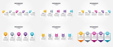 Bu vektör bilgi kümesi bir broşürde reklamcılık için mükemmeldir. Broşür. ya da dergi.