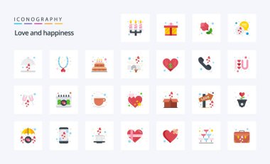 25 Love Düz Renk Paketi