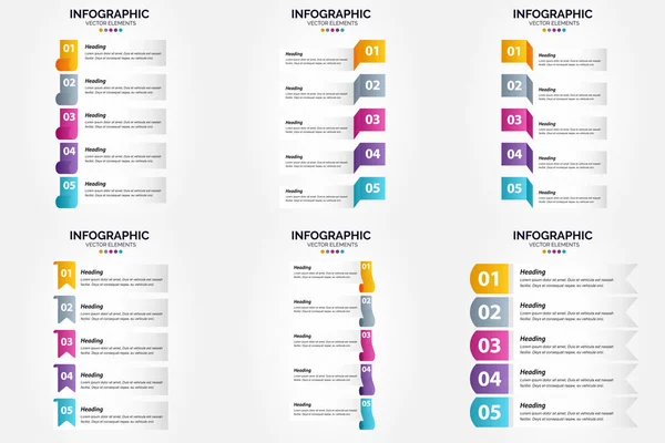 Vectorillustraties Deze Set Zijn Ideaal Voor Het Maken Van Infographics — Stockvector