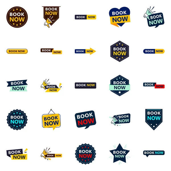 25 Attractive Book Now Banners in a Range of Styles