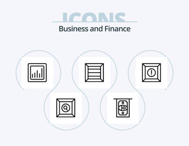 Finance Line Icon Pack 5 Icon Design. . money.