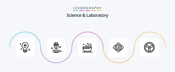 Science Line Icon Pack Including Наука Суп Химик Наука — стоковый вектор