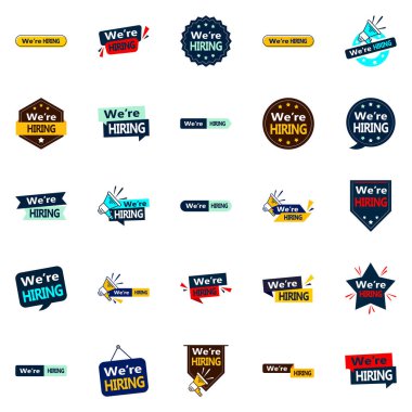 25 We're Hiring Vector Graphics to Make Your Job Opportunities More Visible