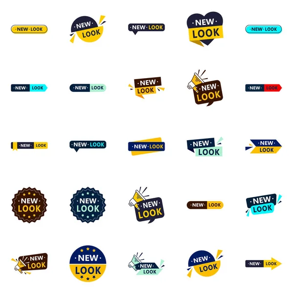 New Look Fresh Vector Designs New Brand Direction — Wektor stockowy