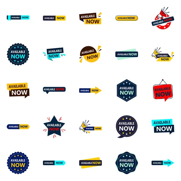 Elevate Your Design Game Available Now High Resolution Vector Banners — Stockvector