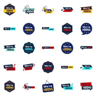 25 We're Hiring Vector Elements to Help You Find the Right Candidates