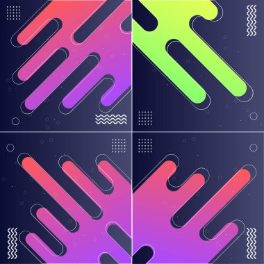 Minimalistic Geometric Designs with Dynamic Shapes