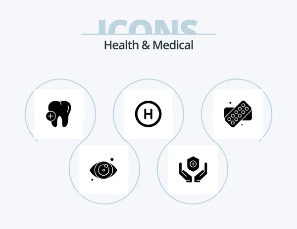 Health And Medical Glyph Icon Pack 5 Icon Design. . medicine. medical. medical. sign