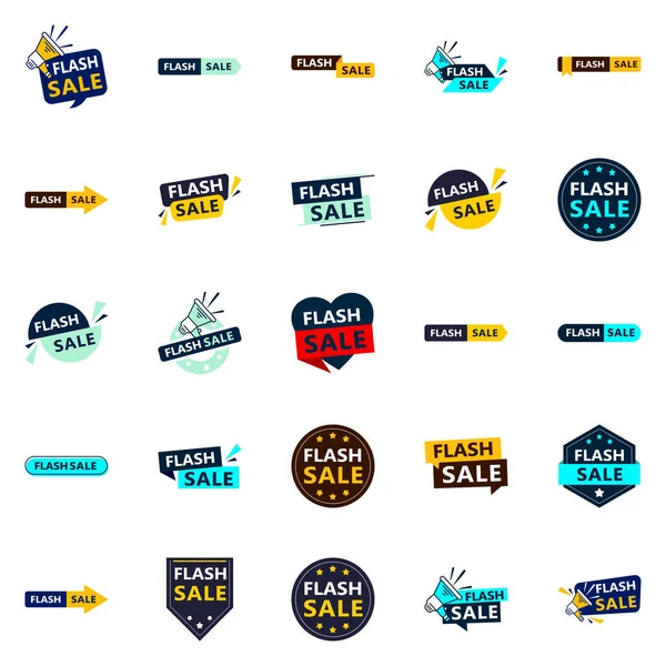 Flash Sale Versatile Vector Banners All Your Marketing Sales Needs — 图库矢量图片