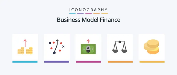 Finance Flat Icon Pack Including Money Money Cash Creative Icons — Stockvektor