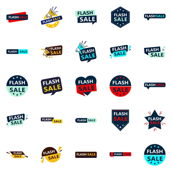 Versatile Vector Designs Flash Sale Pack Perfect Product Graphic Designers — Stockový vektor