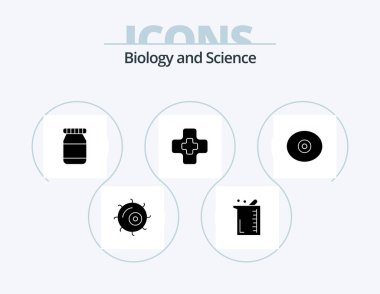 Biology Glyph Icon Pack 5 Icon Design. . tit. bottle. boobs. pharmacy