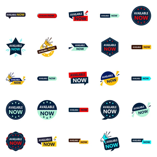 Available Now High Quality Vector Banners Pack Graphic Designers — Stok Vektör