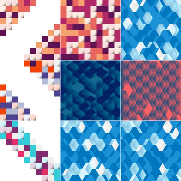 Vector Background Illustration Abstract Squares Suitable Use Background Design Posters — Vetor de Stock