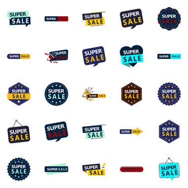 25 High-Converting Super Sale Graphic Elements for Digital Marketing