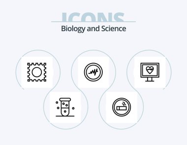 Biology Line Icon Pack 5 Icon Design. . table. sleep