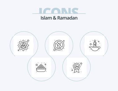 Islam And Ramadan Line Icon Pack 5 Icon Design. muslim. muslim. islam. islam. muslim