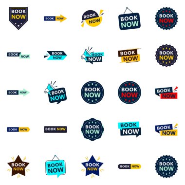 25 Attractive Book Now Banners in a Range of Styles