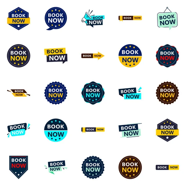 25 Attractive Book Now Banners in a Range of Styles