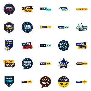 25 Diverse Book Now Banners to Promote Your Products or Services