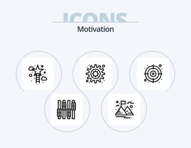 Motivation Line Icon Pack 5 Icon Design. hands support. favorite. sheet. care. schedule