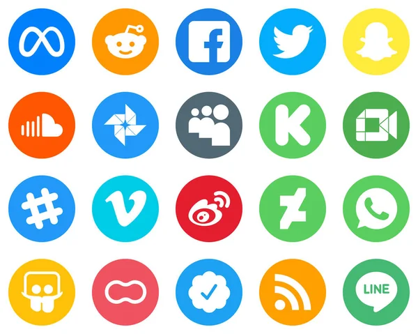 Düz Çember Beyaz Simge Kümesi videosu. Finansman. snapchat. kickstarter ve google fotoğraf 20 Zarif Simgeler