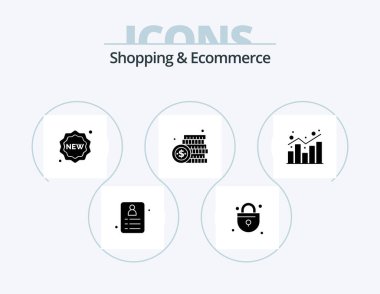 Alışveriş ve Ticaret Simgesi Simgesi 5 Simge Tasarımı. Rapor ver. Analizler. Yeni. Ödeme. Dolar