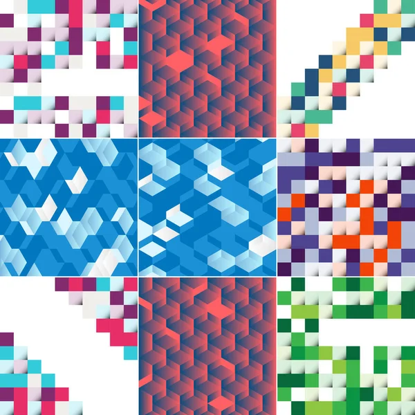 Vector Background Illustration Abstract Texture Featuring Squares Suitable Use Pattern — Stock Vector