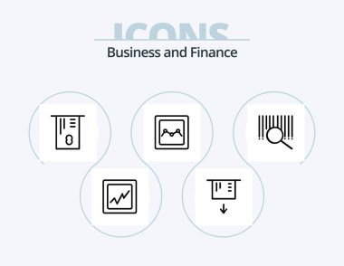 Finance Line Icon Pack 5 Icon Design. . money.