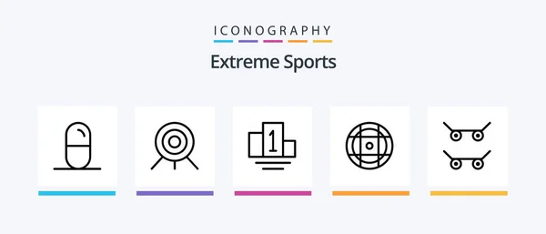 Sport Line Icon Pack Including Sport Sport Line Creative Icons — Archivo Imágenes Vectoriales