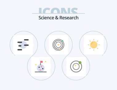 Science Flat Simgesi 5 Simge Tasarımı. - Evet. Uranüs. - Evet. helios