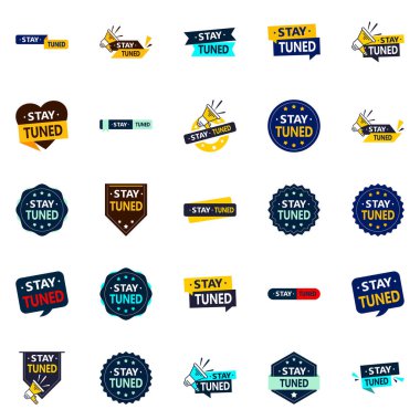 25 eye catching vector designs for a new direction in your marketing  Stay Tuned