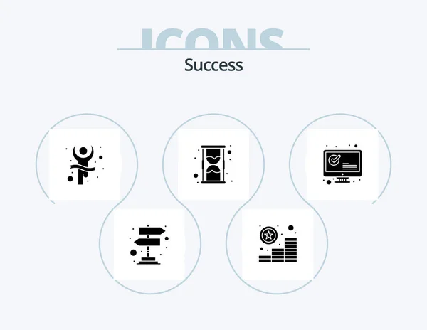 多余的冰晶Icon包5 Icon设计 正确的 — 图库矢量图片