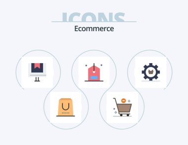 Ecommerce Flat Icon Pack 5 Icon Design. discount. commerce. minus. check. e
