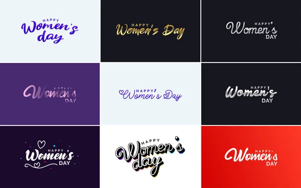 March 8Th Background International Women Day Floral Decorations Paper Art — Wektor stockowy