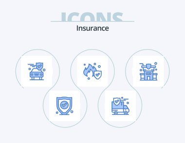 Insurance Blue Icon Pack 5 Icon Design. . insurance. insurance. home. insurance