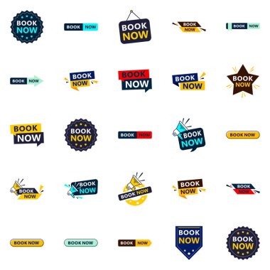 25 Attractive Book Now Banners in a Range of Styles