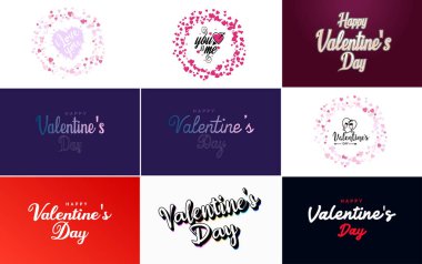 I Love You hand-drawn lettering with a heart design. suitable for use in Valentine's Day designs or as a romantic greeting