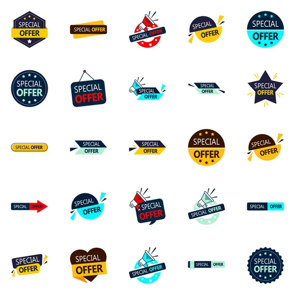Special Offer Vector Pack High Impact Designs Graphic Designers — Stock vektor