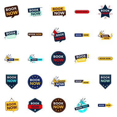 25 Attractive Book Now Banners in a Range of Styles