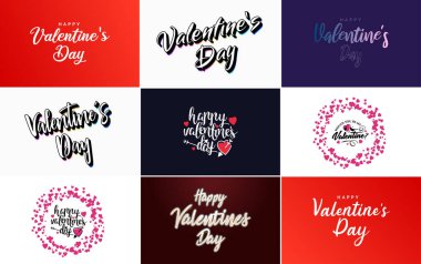 I Love You hand-drawn lettering with a heart design. suitable for use as a Valentine's Day greeting or in romantic designs