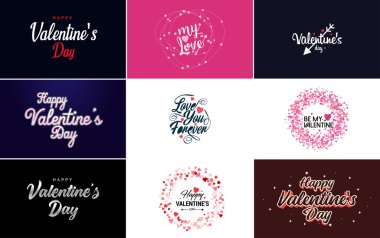 I Love You hand-drawn lettering and calligraphy with a heart design. suitable for use as a Valentine's Day greeting