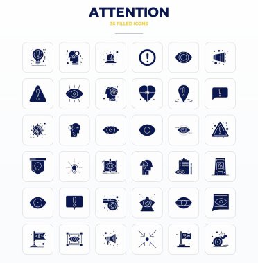 Profesyonel olarak SolidFill 'de 36 vektör simgesi tasarlandı, dikkatin özünü yakalamak için 128x128 PIXEL UI tasarımı için mükemmel hassasiyet.