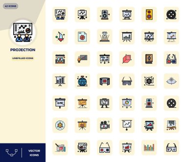 Akıllı bir şekilde tasarlanmış 42 PIXEL mükemmel vektör simgesi. Akıllı ve verimli tasarım işleri için 128x128 biçiminde oluşturulan projeksiyondan esinlenilmiş..