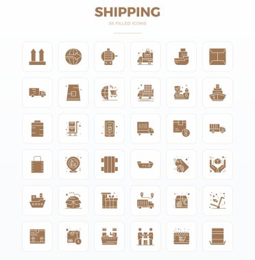 Taşımacılık etrafında temalı 36 vektör simgesinden oluşan kapsamlı araç gereç seti, SolidFill 'de 128 x 128 PIXEL mükemmel bir hassasiyetle çok yönlü tasarım uygulamaları için geliştirildi..
