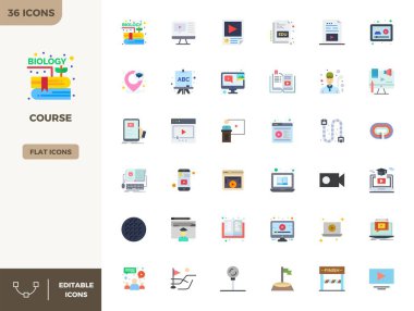 36Düz Renkli PIXEL mükemmel vektör simgelerini 128x128 çözünürlükte keşfedin. Web ve uygulama arayüzleri için mükemmel.