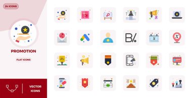 24 PIXEL mükemmel vektör simgesi içeren son teknoloji ürünü deste, gelecek nesil arayüzler için 128x128 Flat biçiminde oluşturulmuş,.