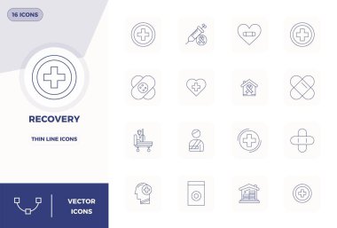 Güzelce hazırlanmış 16 İnce Hat PIXEL Kurtarma için mükemmel vektör simgeleri, platformlar arasında çarpıcı görsel tutarlılık için 128x128 çözünürlükte oluşturuldu.